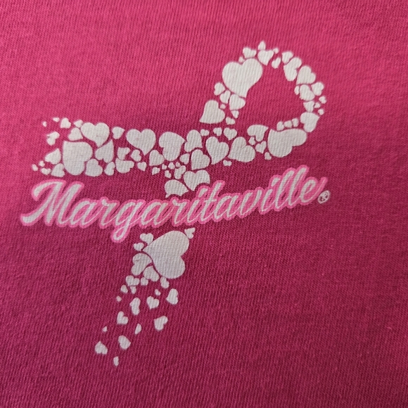 Margaritaville Breast Cancer Awareness Tee Men's Medium - Picture 3 of 4